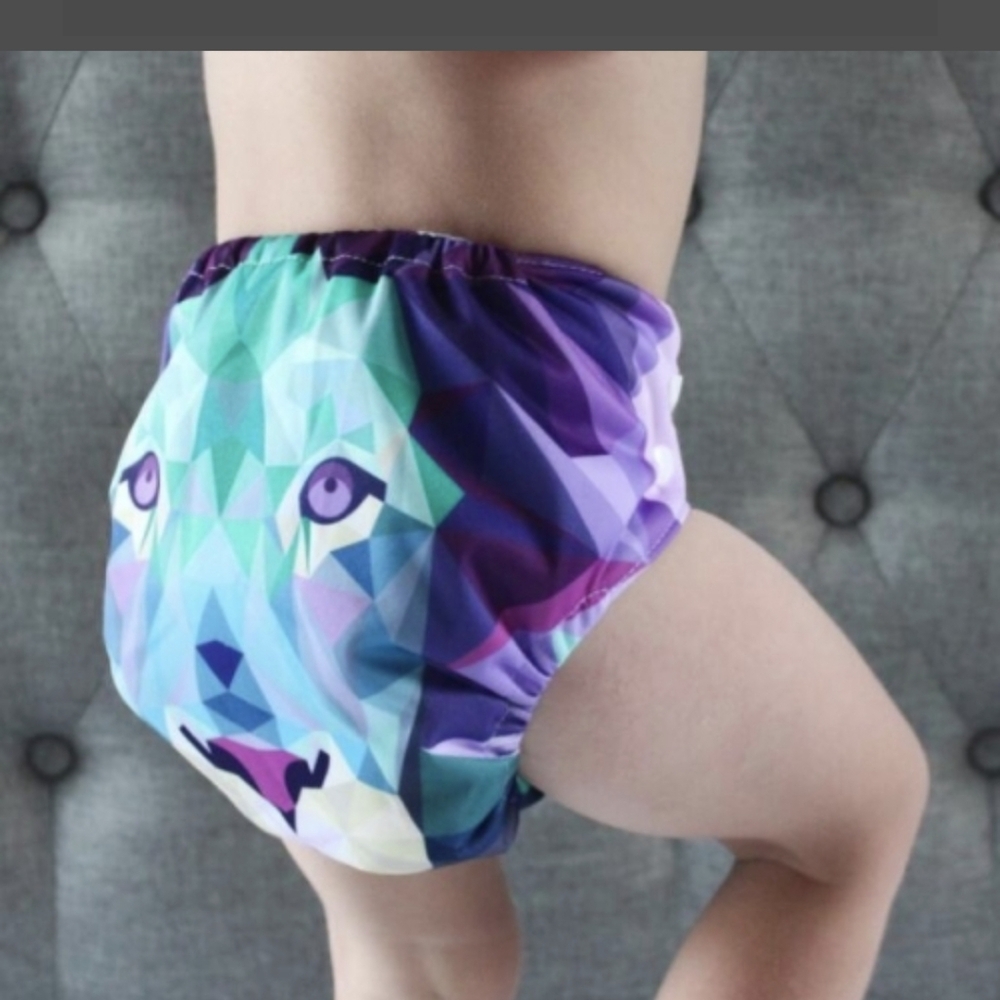 Cloth Diaper One Size Adjustable Washable Reusable for Baby Girls and Boys